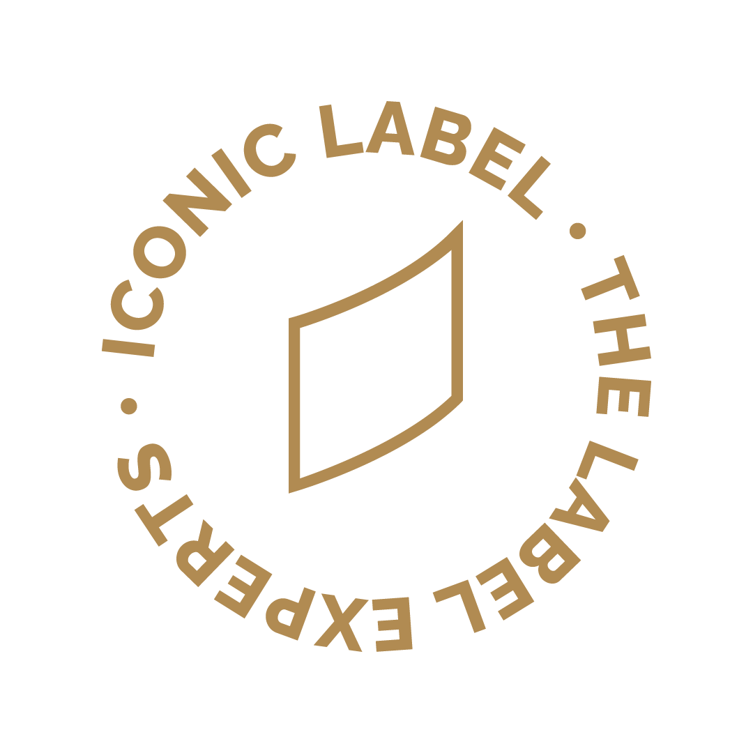 iconic label logo